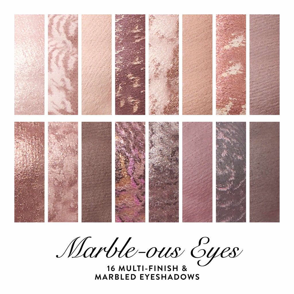 Draper James x Laura Geller Marble-ous Eyes 16 Multi-Finish & Marbled Eyeshadows